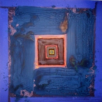&quot;Energías excéntricas&quot;, mixta s / t, 150 x 150 cm.